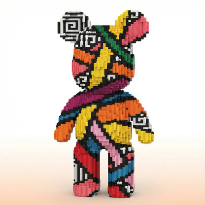 BRIKKO - Ours géant à assembler (43 cm)