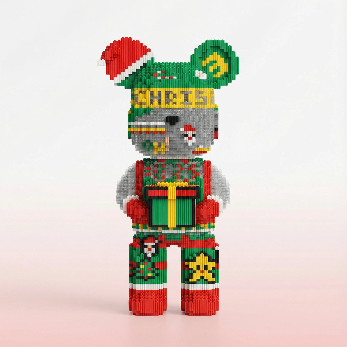 BRIKKO - Ours géant à assembler (43 cm)