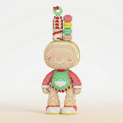 BRIKKO - Ours géant à assembler (43 cm)