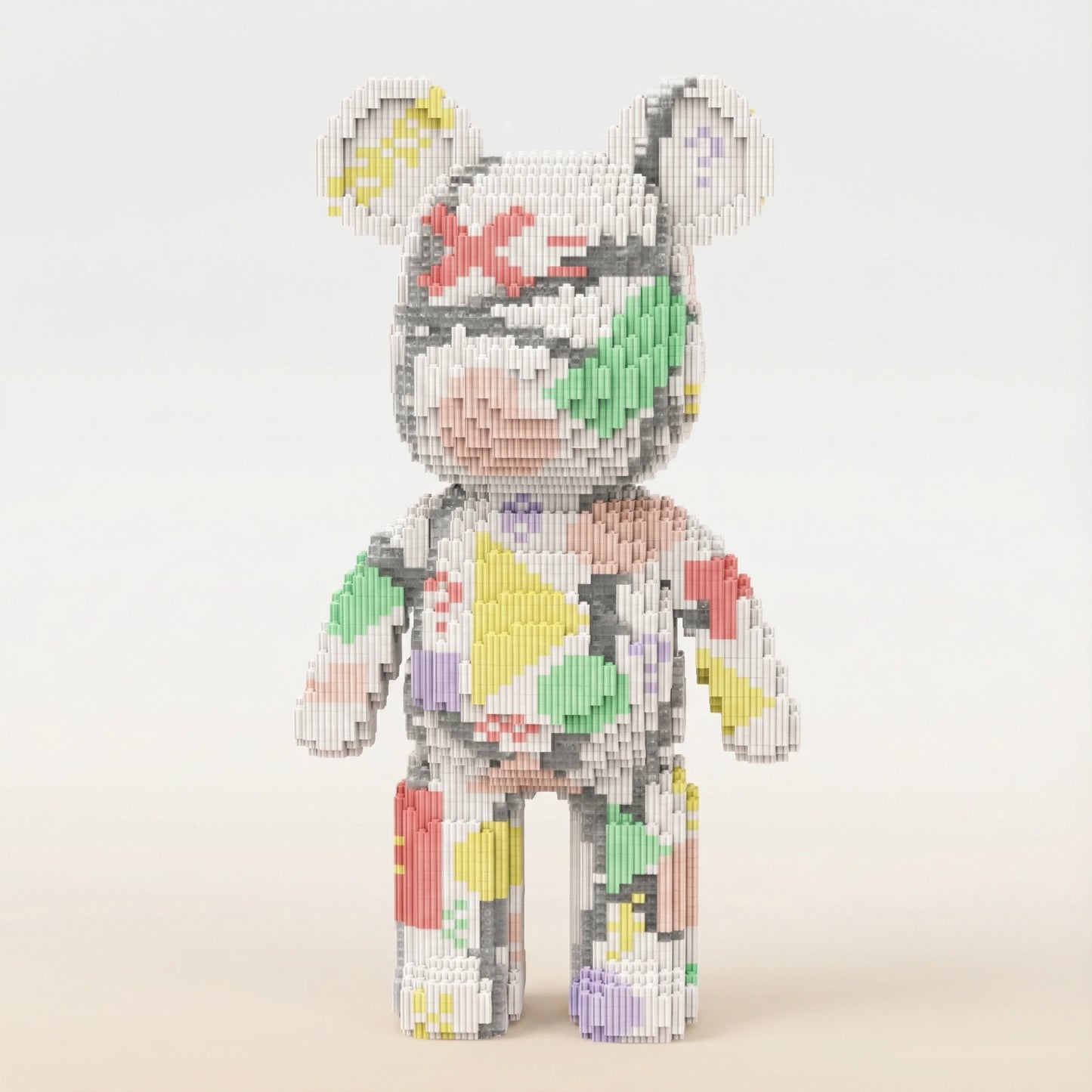 BRIKKO - Ours géant à assembler (43 cm)