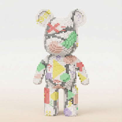 BRIKKO - Ours géant à assembler (43 cm)