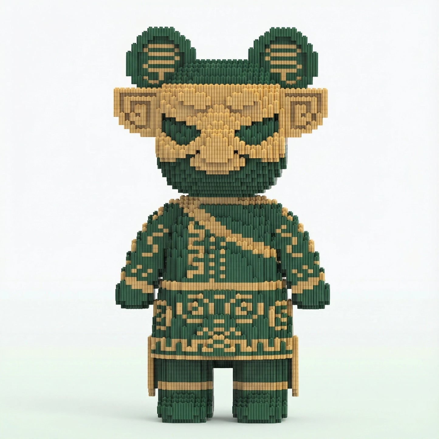 BRIKKO - Ours géant à assembler (43 cm)