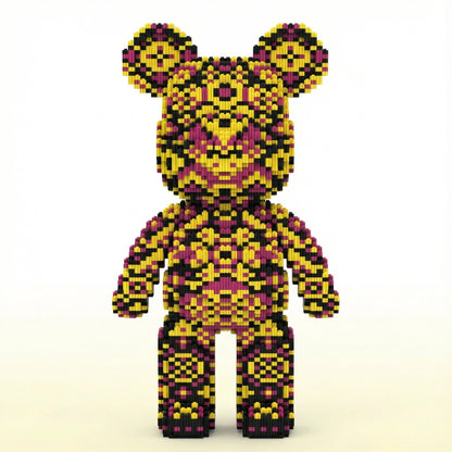 BRIKKO - Ours géant à assembler (43 cm)