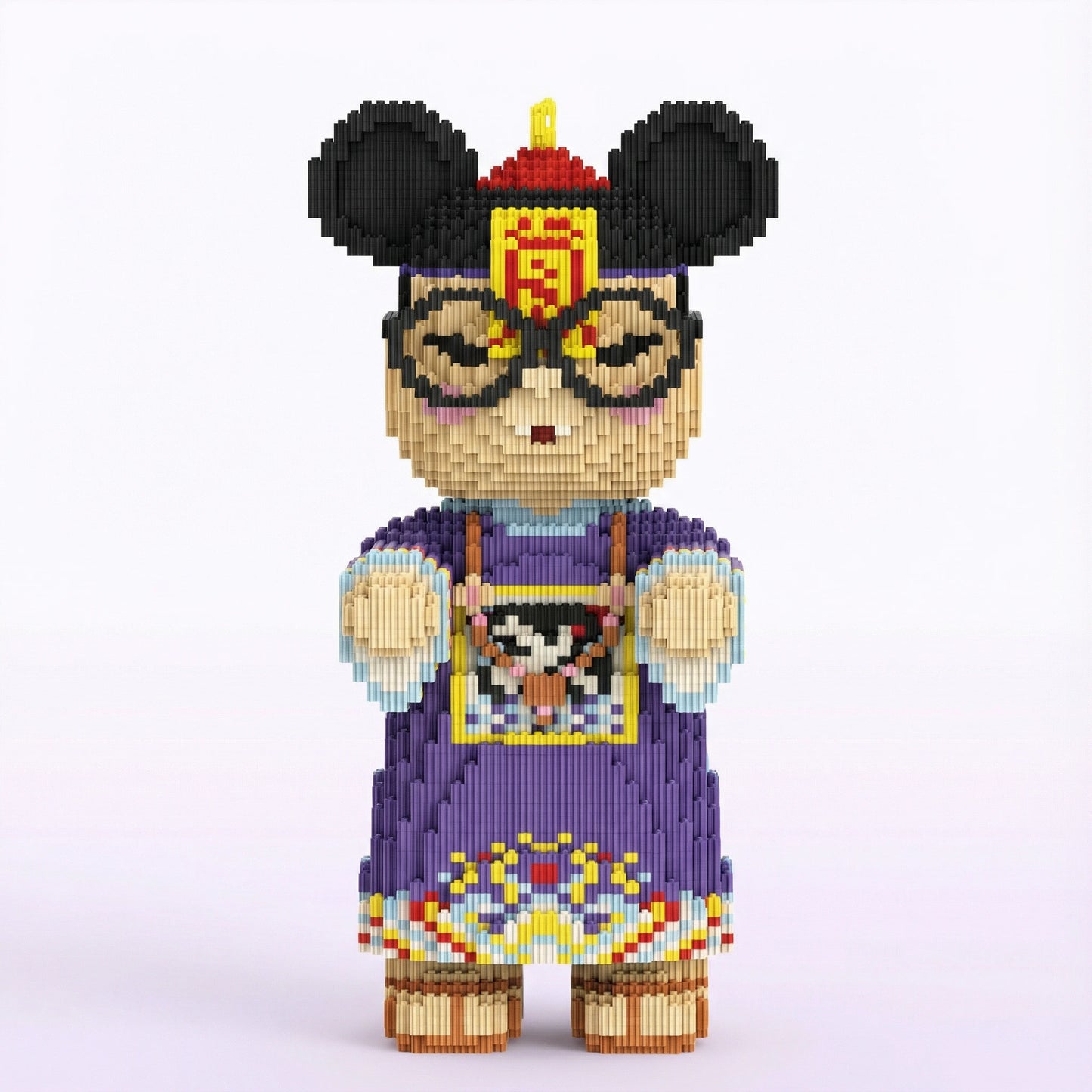 BRIKKO - Ours géant à assembler (43 cm)