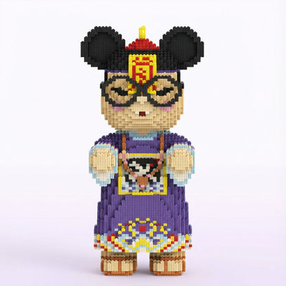 BRIKKO - Ours géant à assembler (43 cm)