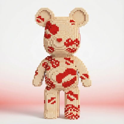 BRIKKO - Ours géant à assembler (43 cm)