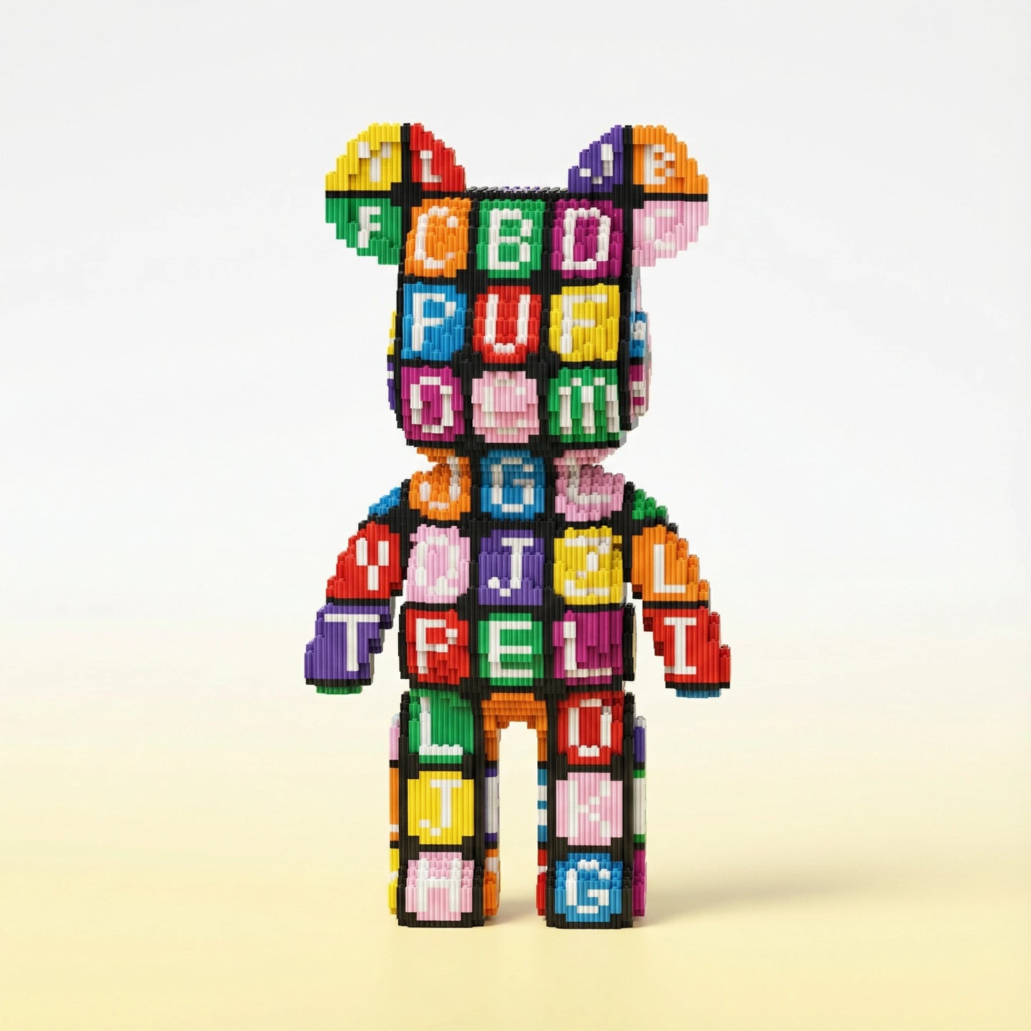 BRIKKO - Ours géant à assembler (43 cm)