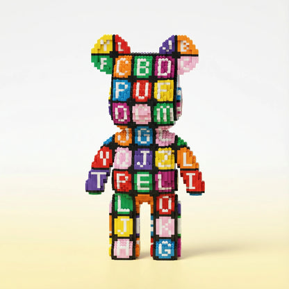 BRIKKO - Ours géant à assembler (43 cm)