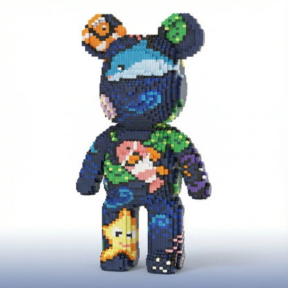 BRIKKO - Ours géant à assembler (43 cm)