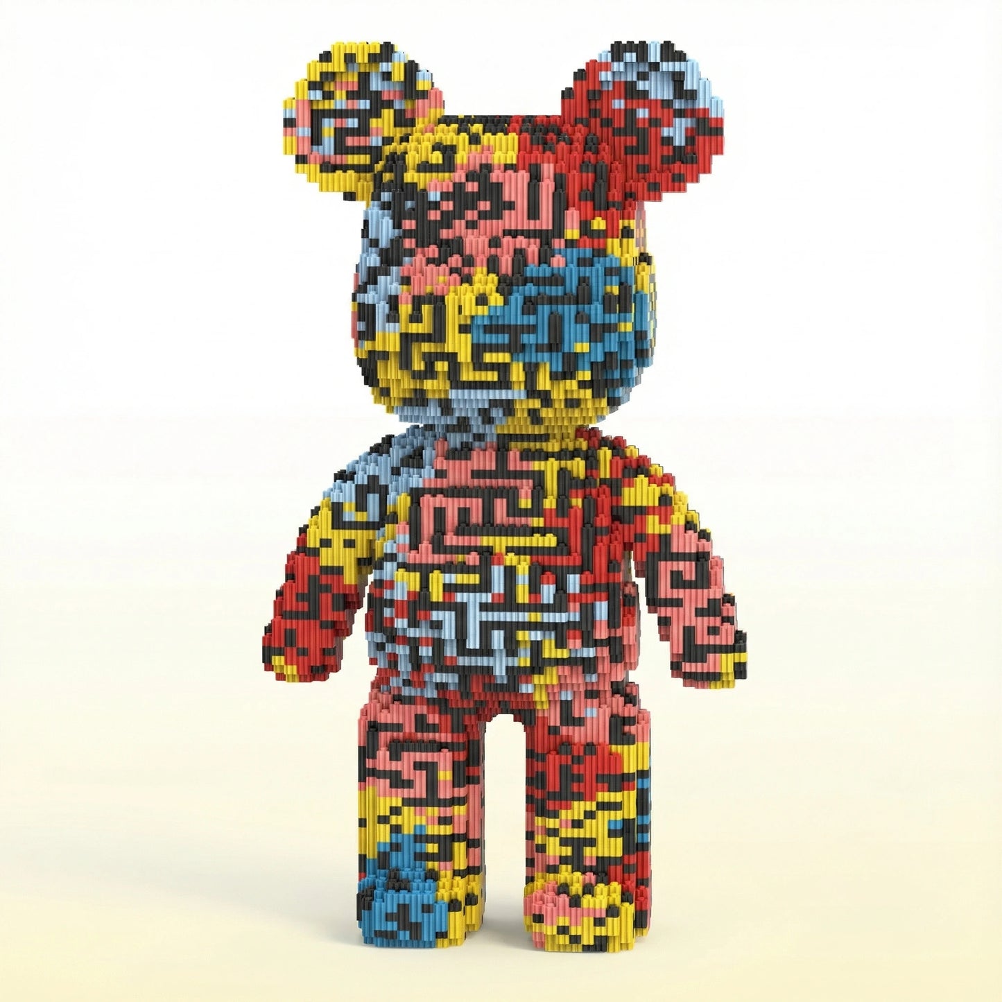 BRIKKO - Ours géant à assembler (43 cm)