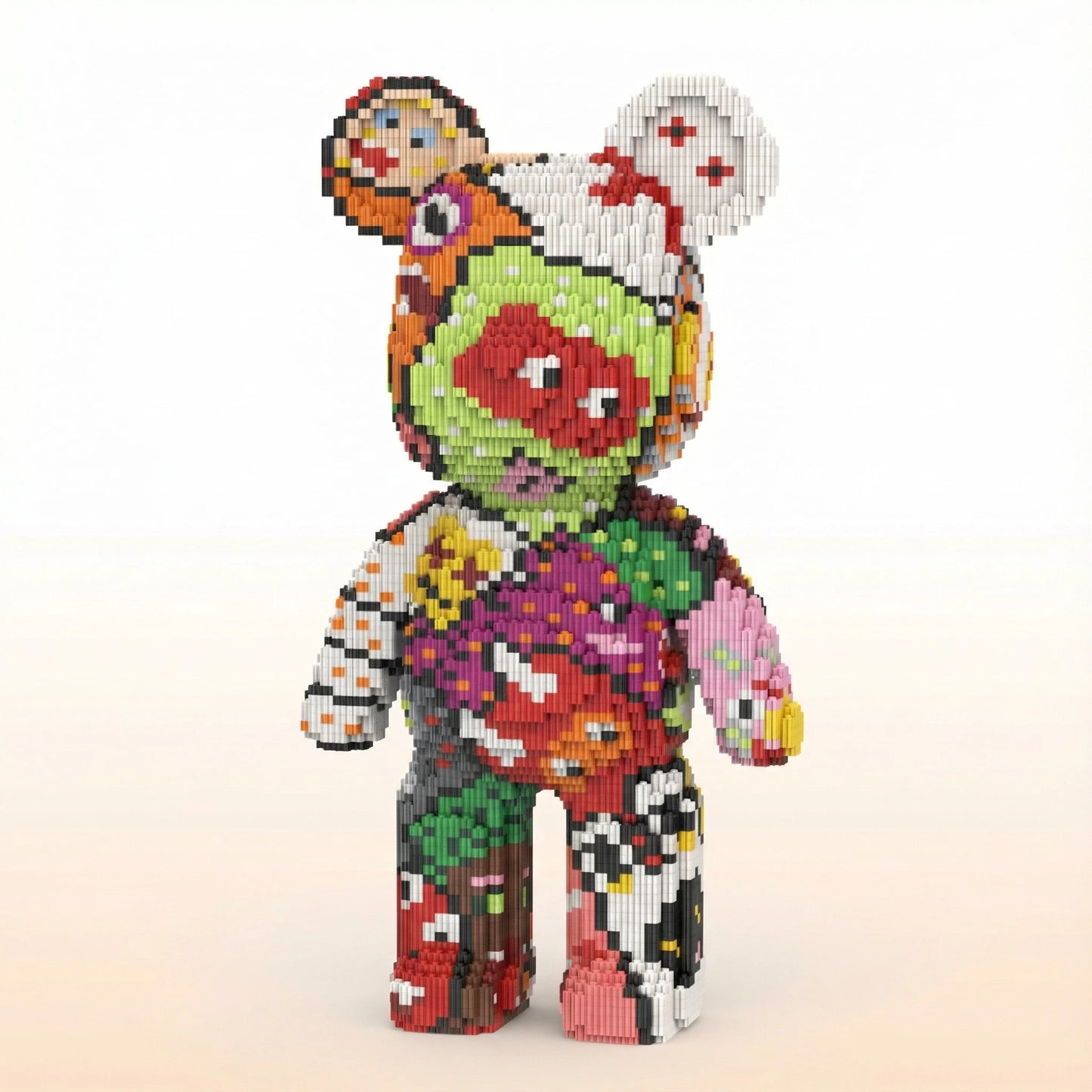 BRIKKO - Ours géant à assembler (43 cm)