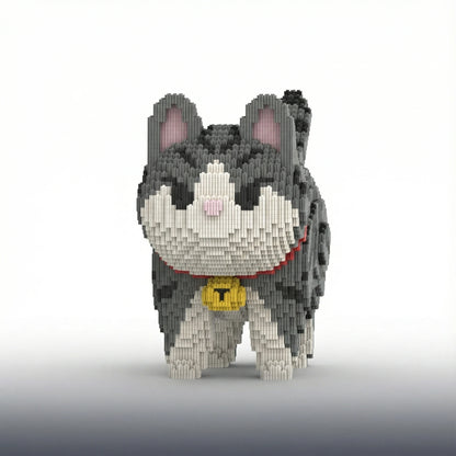 BRIKKO - Ours géant à assembler (43 cm)