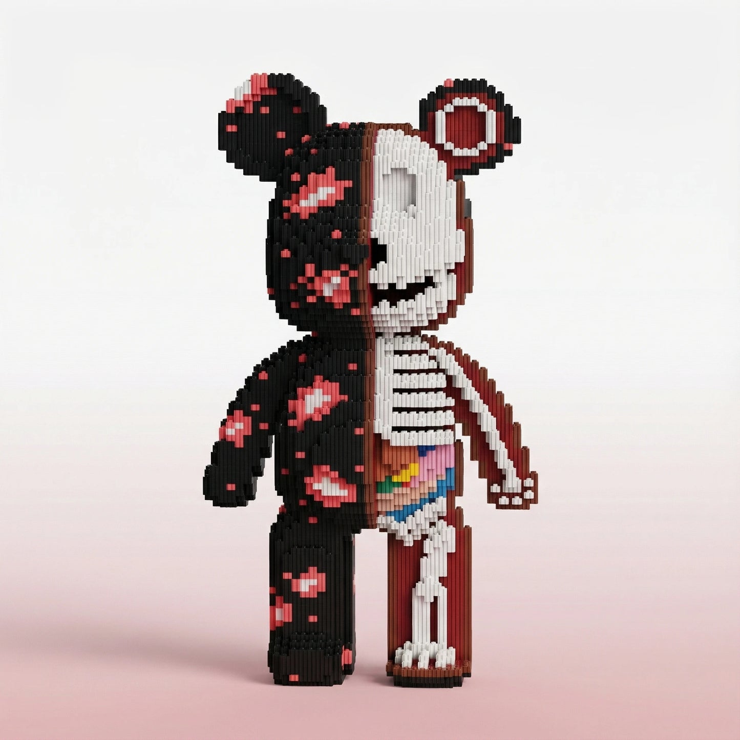 BRIKKO - Ours géant à assembler (43 cm)