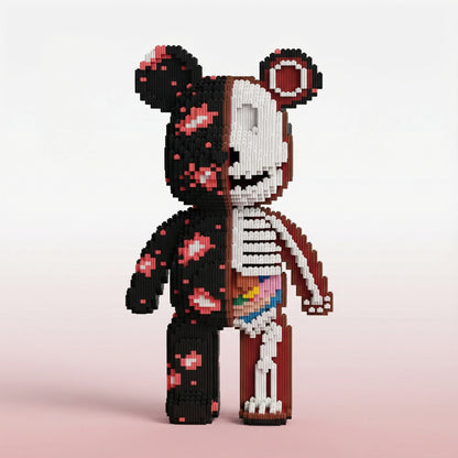 BRIKKO - Ours géant à assembler (43 cm)