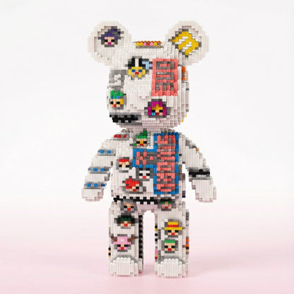 BRIKKO - Ours géant à assembler (43 cm)