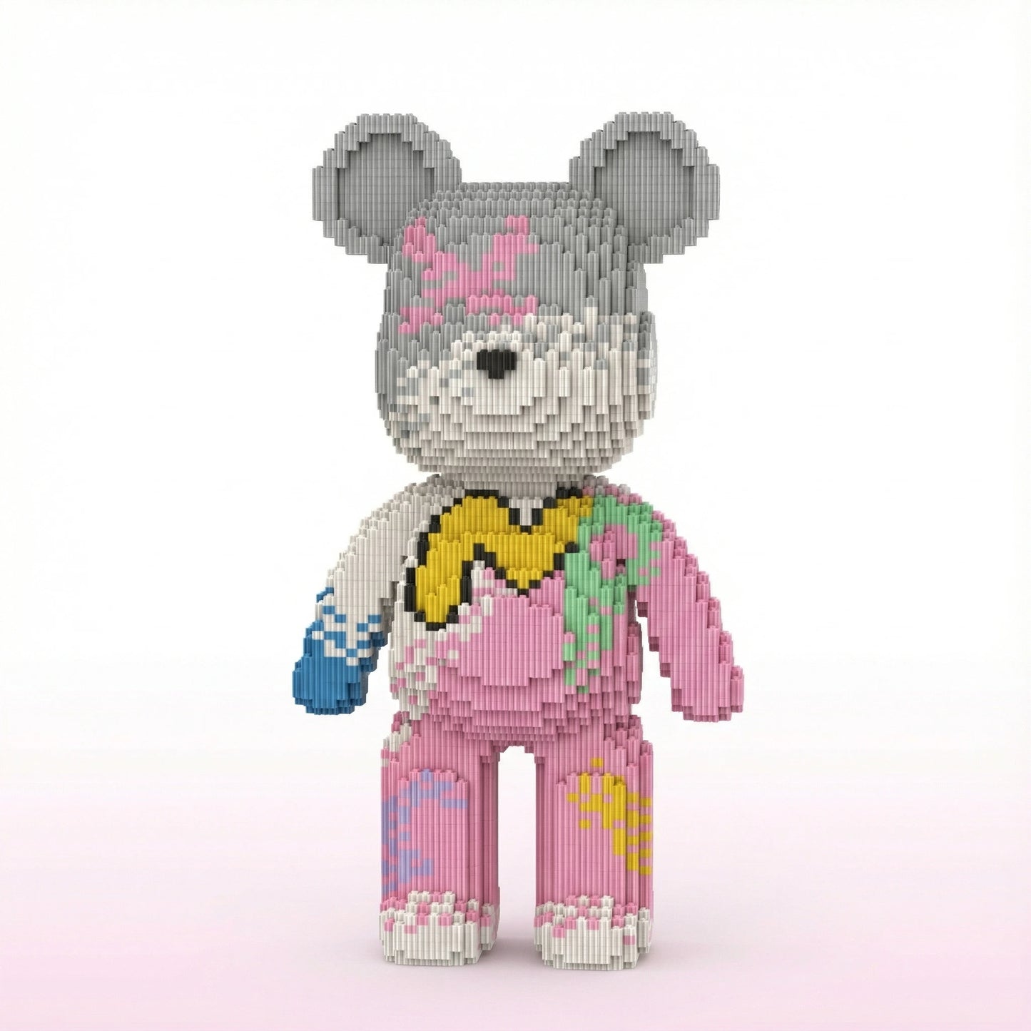 BRIKKO - Ours géant à assembler (43 cm)